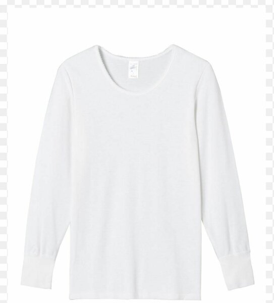 T-shirt blanche à manches longues