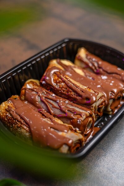 Crêpes au chocolat gourmandes