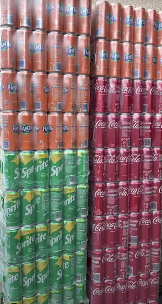 Can coke,can Fanta,can sprite
