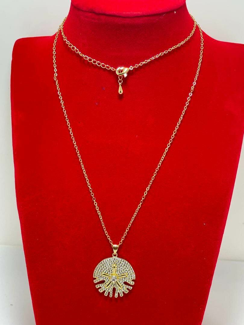 Ensemble Collier et Boucles en Or