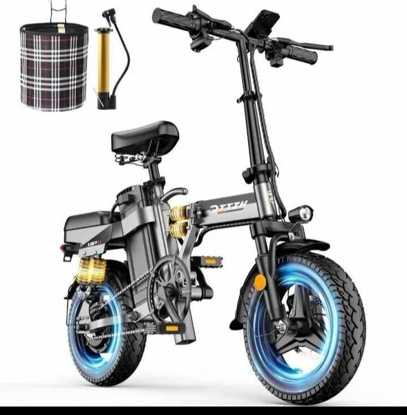 Vélo Électrique Pliable Tout-Terrain