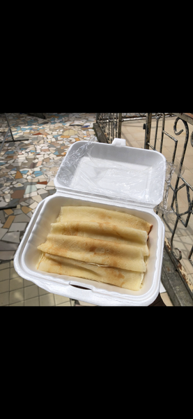 Crêpes nature&nutella