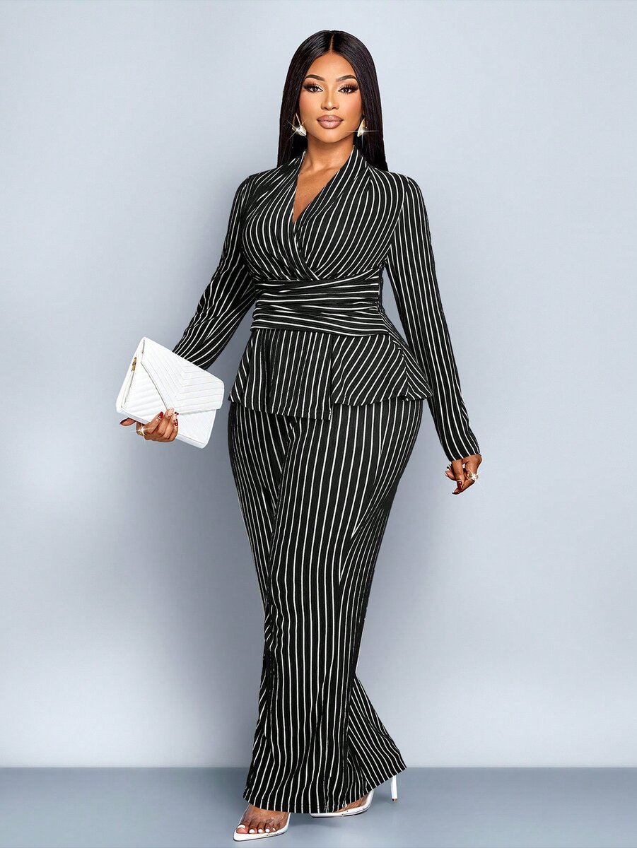 Ensemble pantalon élégant femme