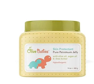 Olive babies Skin Protroleum Jelly with olive oil,argon oil & Shea Butter 7oz 200g