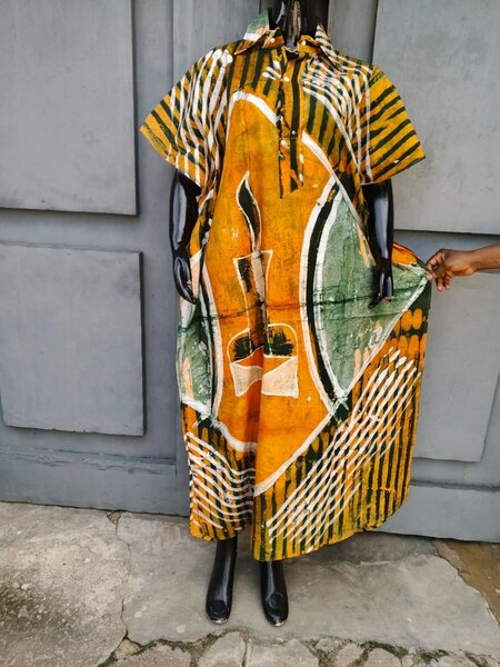 Boubou bassam avec col