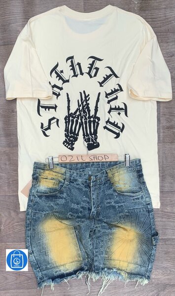 T-shirt et Short Décontractés Homme