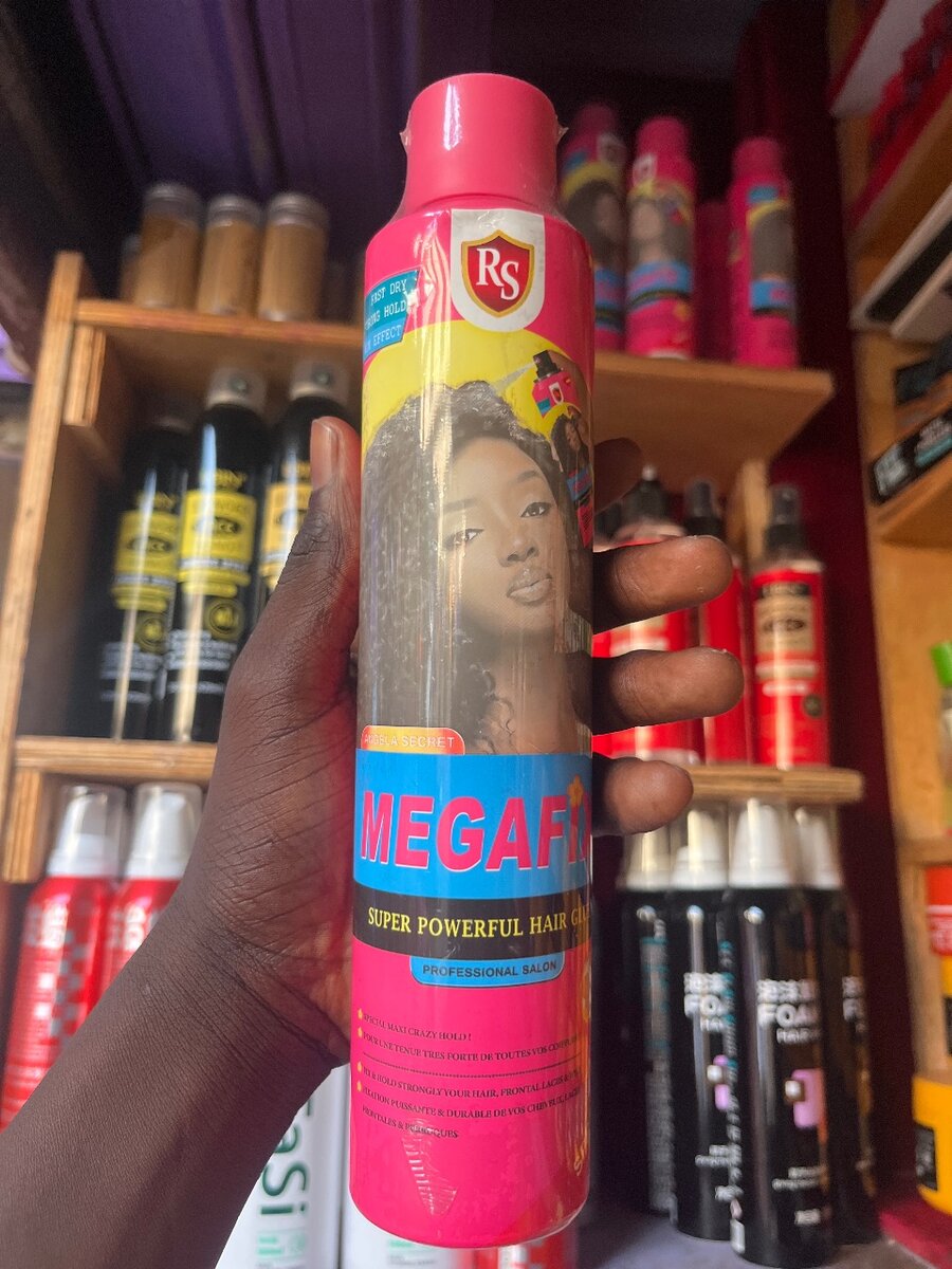 Fixatif puissant pour cheveux