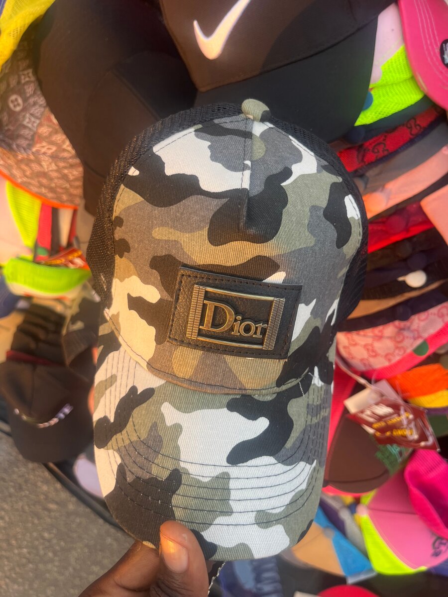 Casquette camouflage tendance