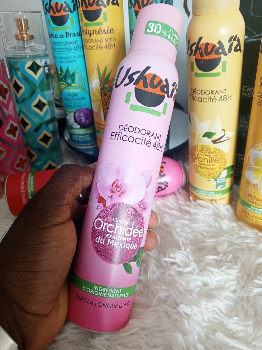 Déodorant Ushuaïa Orchidée 48h