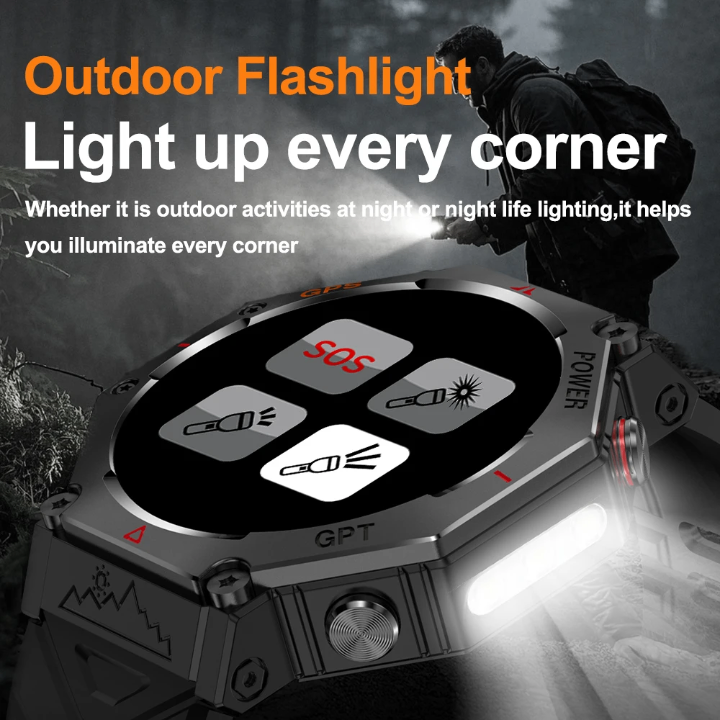 Montre connectée SENBONO GPS étanche