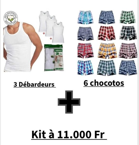 2paquet de gagne temps+debarde