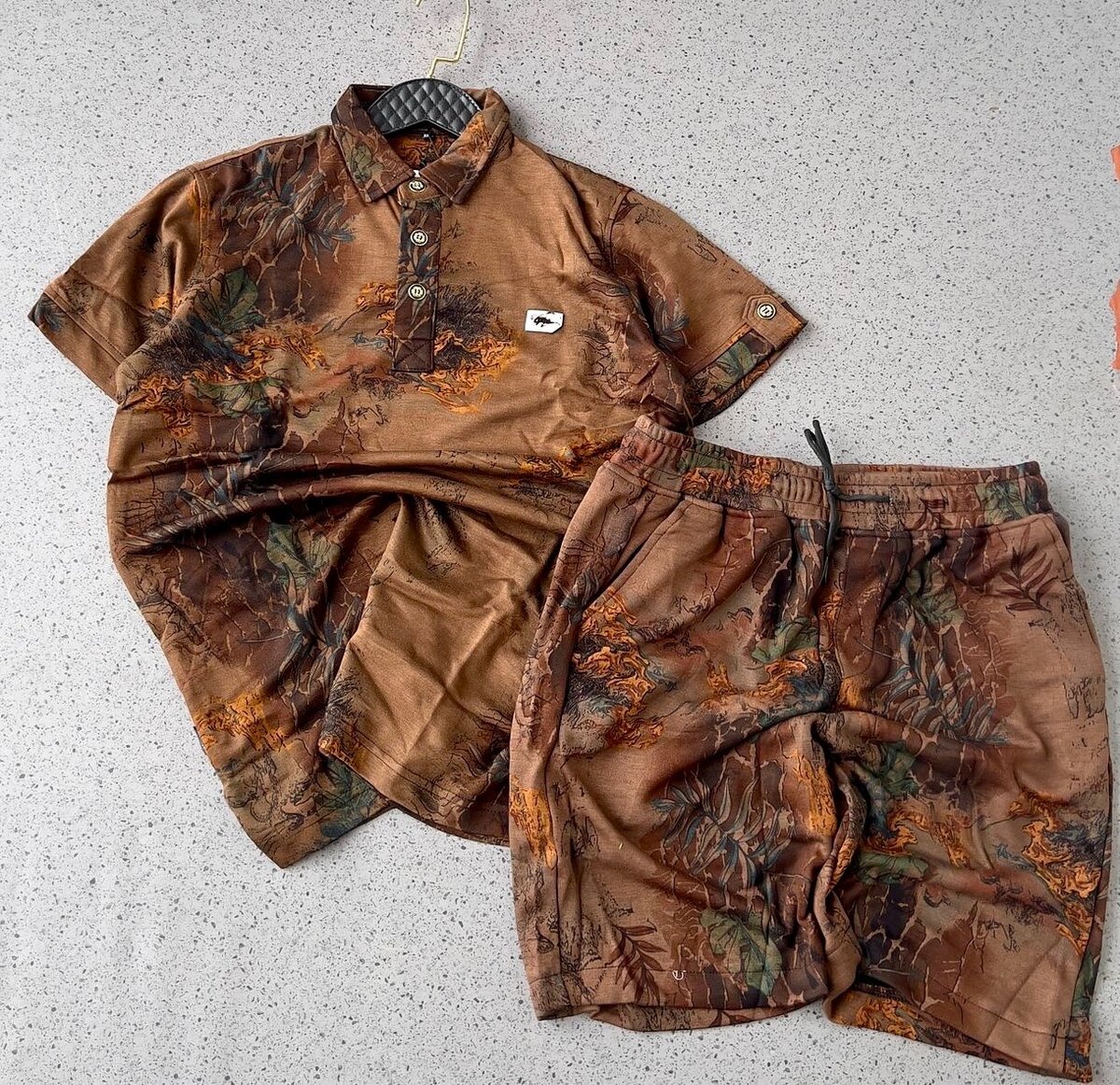 Flower Lacoste Top & Down