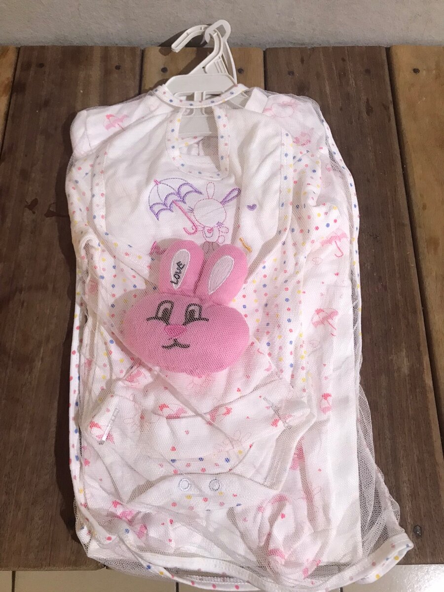 Pyjama bébé motif lapin