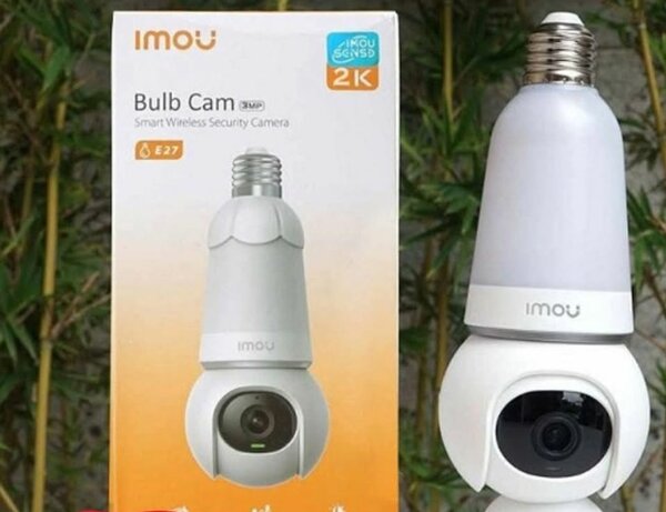 Caméra ampoule sans fil 2K