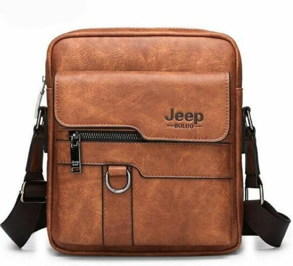 Sac bandoulière en cuir Jeep
