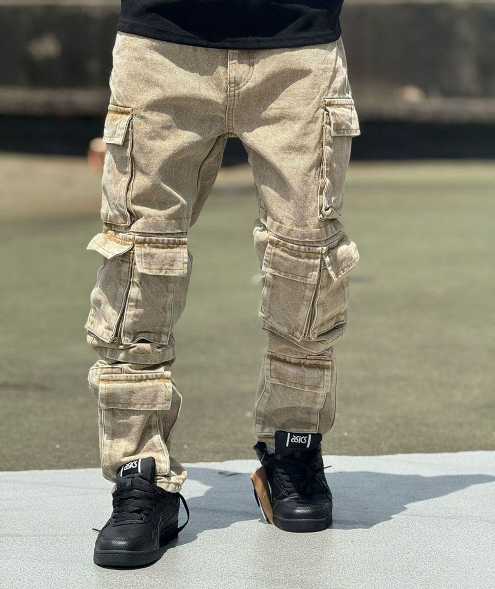 Pantalon cargo homme polyvalent