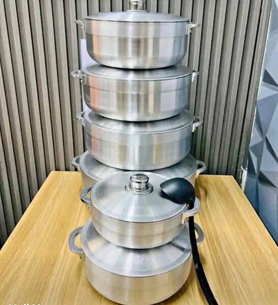 Ensemble de casseroles en acier inoxydable