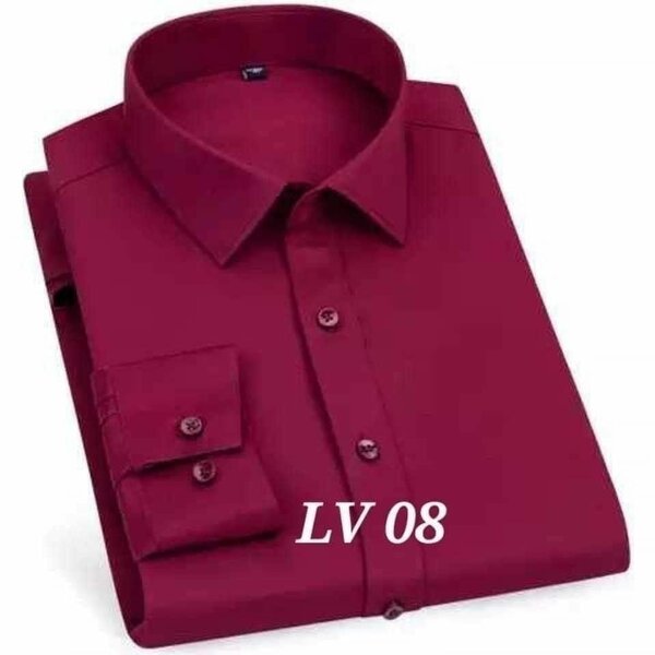 Chemise Homme Élégante Rouge