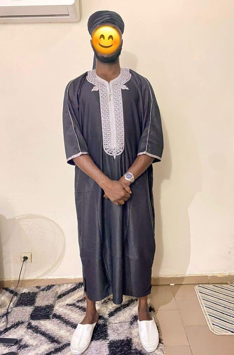 Boubou Africain Homme Élégant