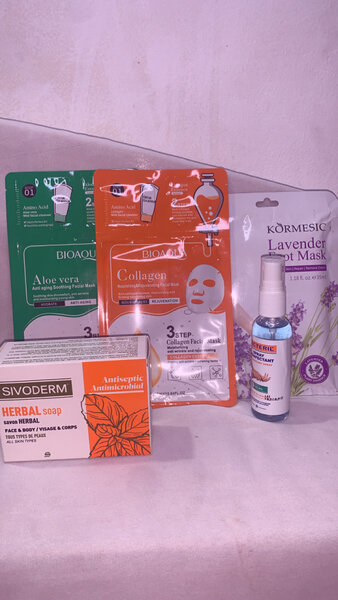 Coffret de soins de la peau