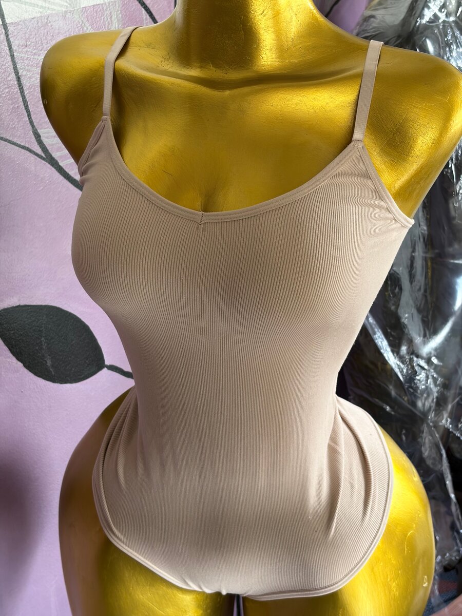 Body côtelé femme élégant