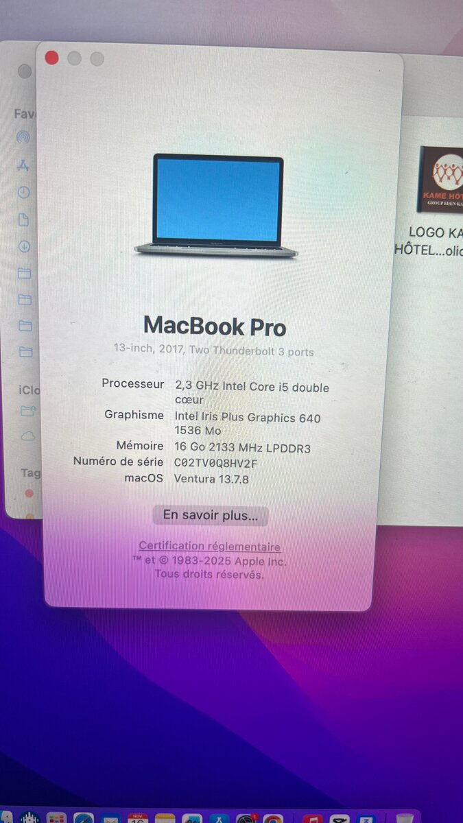 MacBook Pro 13'' 2017