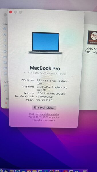 MacBook Pro 13'' 2017