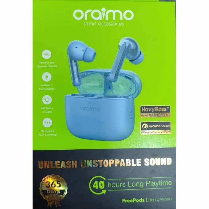 Écouteurs Oraimo FreePods Lite