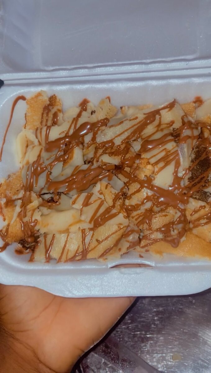 Dessert glacé chocolat noisette