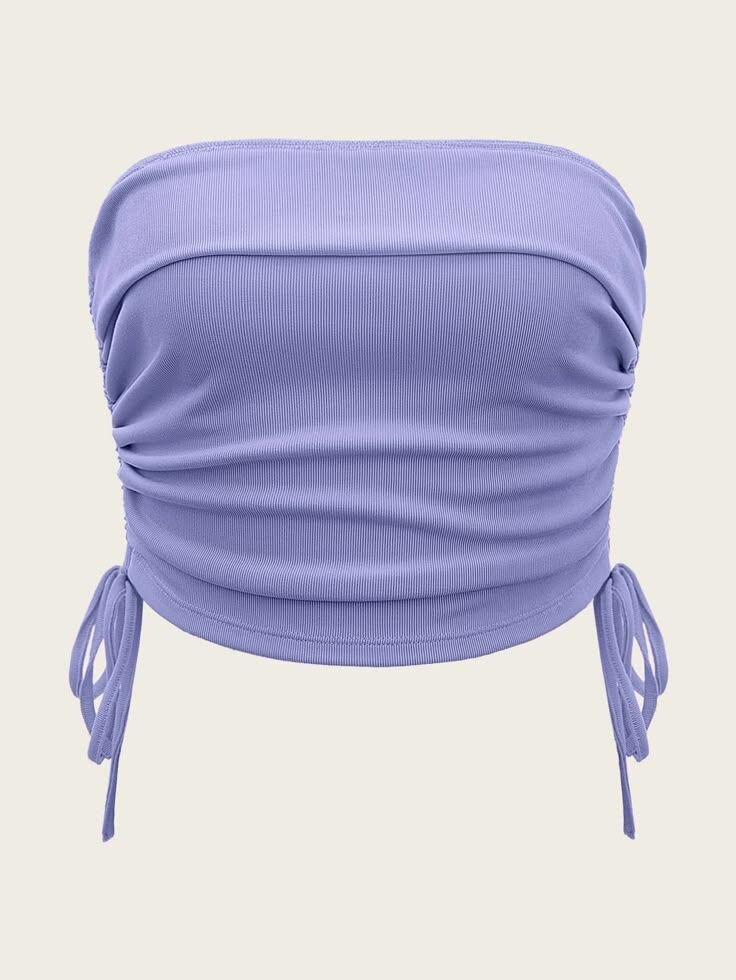 Haut bustier femme violet