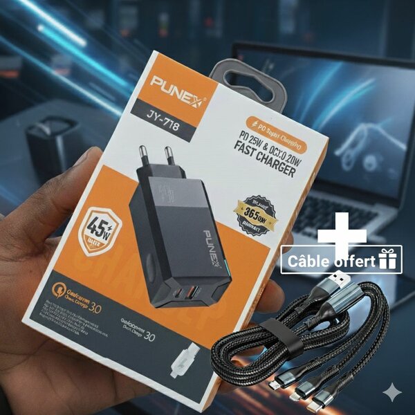 Chargeur Rapide USB C 25W