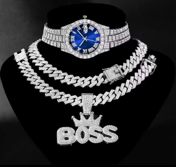 Montre et Collier "BOSS"