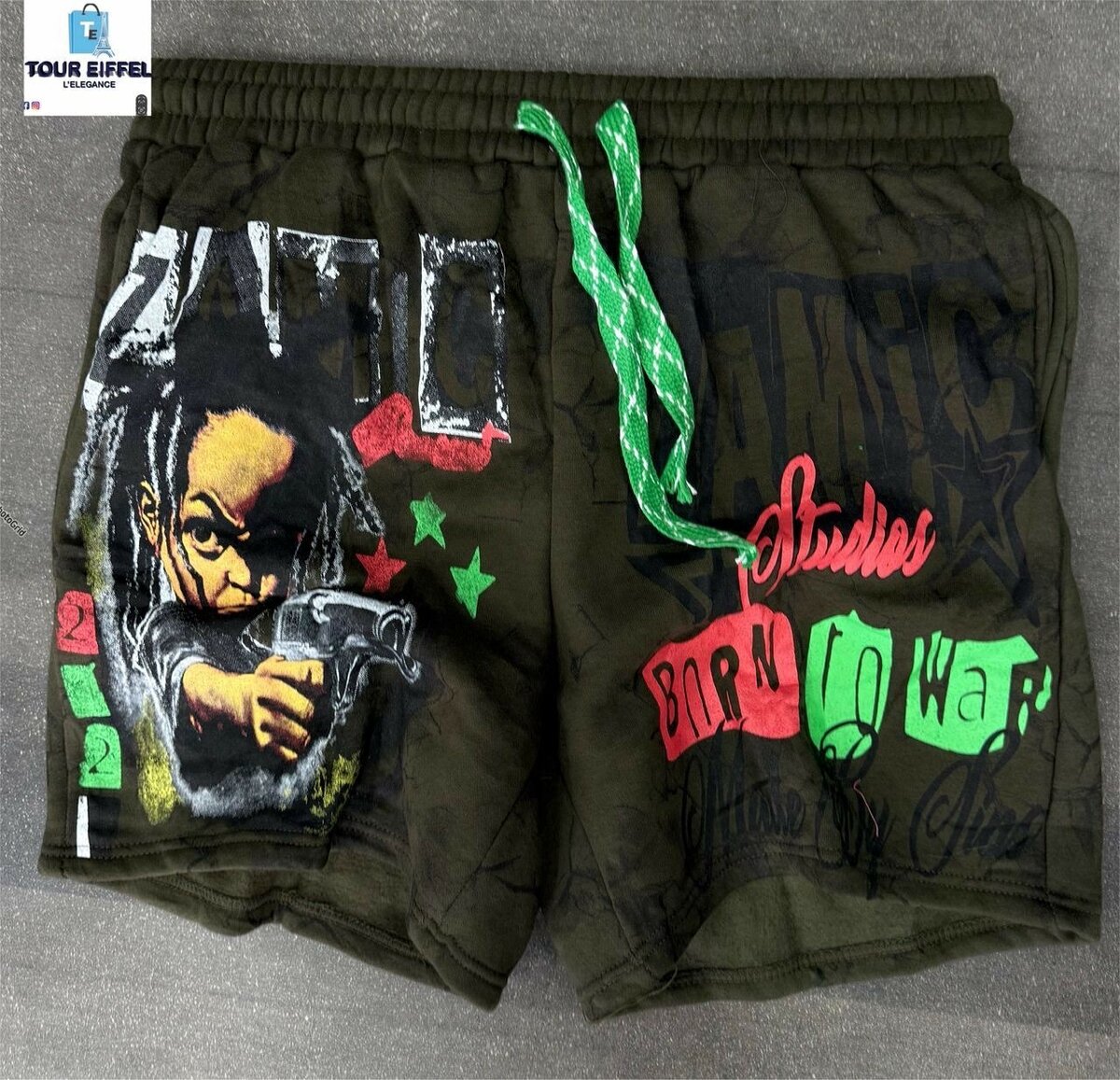 Shorts graphiques pour hommes