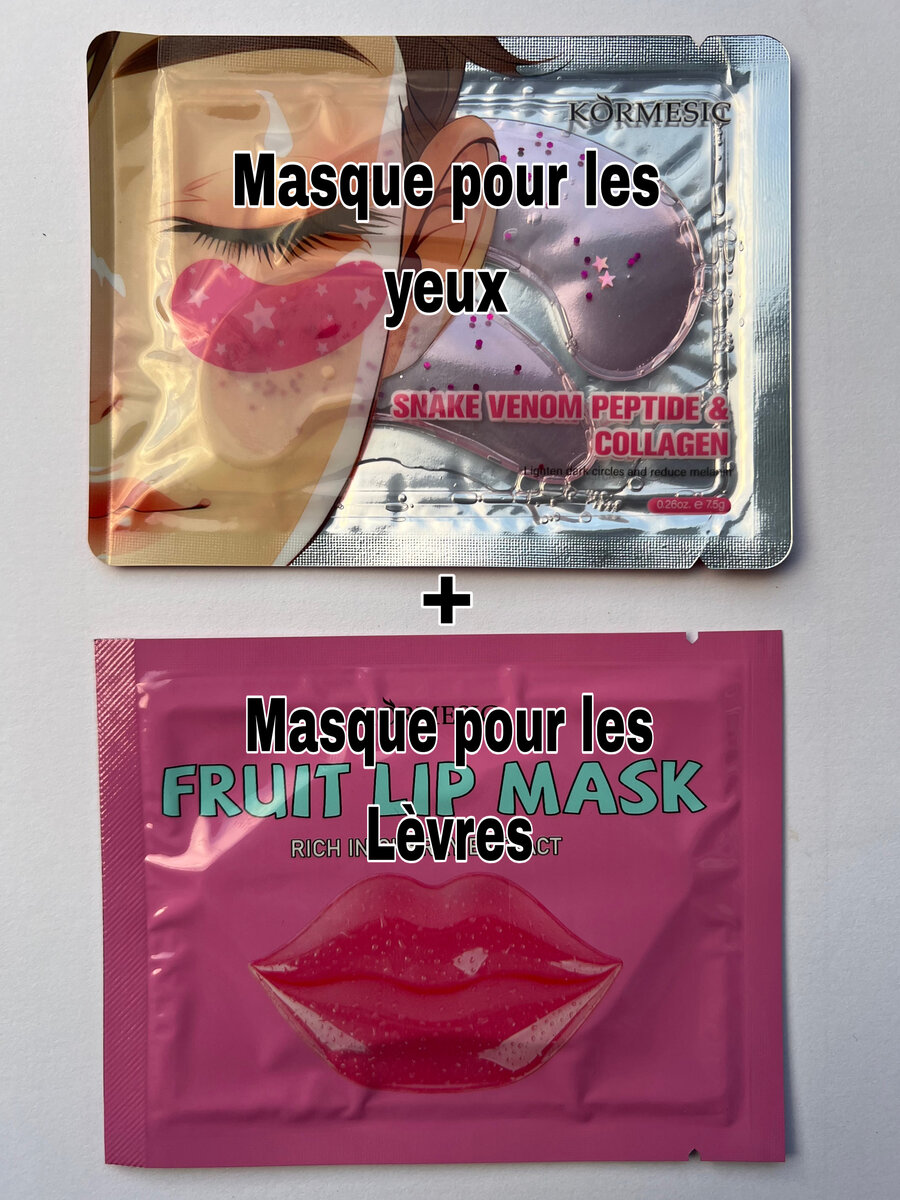 Masque pour les yeux Kormesic