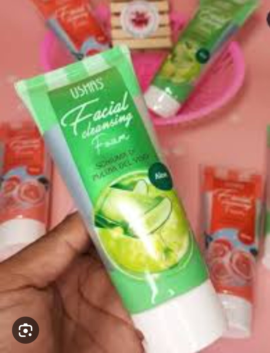 Mousse Nettoyante Visage Aloe