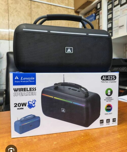 Enceinte Bluetooth RGB sans fil