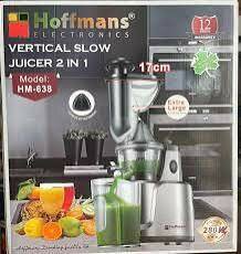 Hoffmans vertical slow juicer 2 in 1