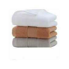Lot de 3 serviettes de bain luxueuses 100 % pur coton turc,