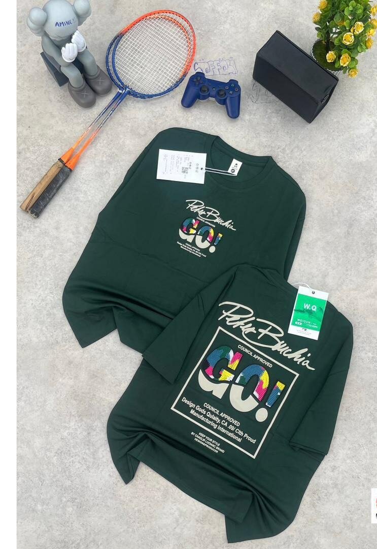 T-shirts graphiques colorés