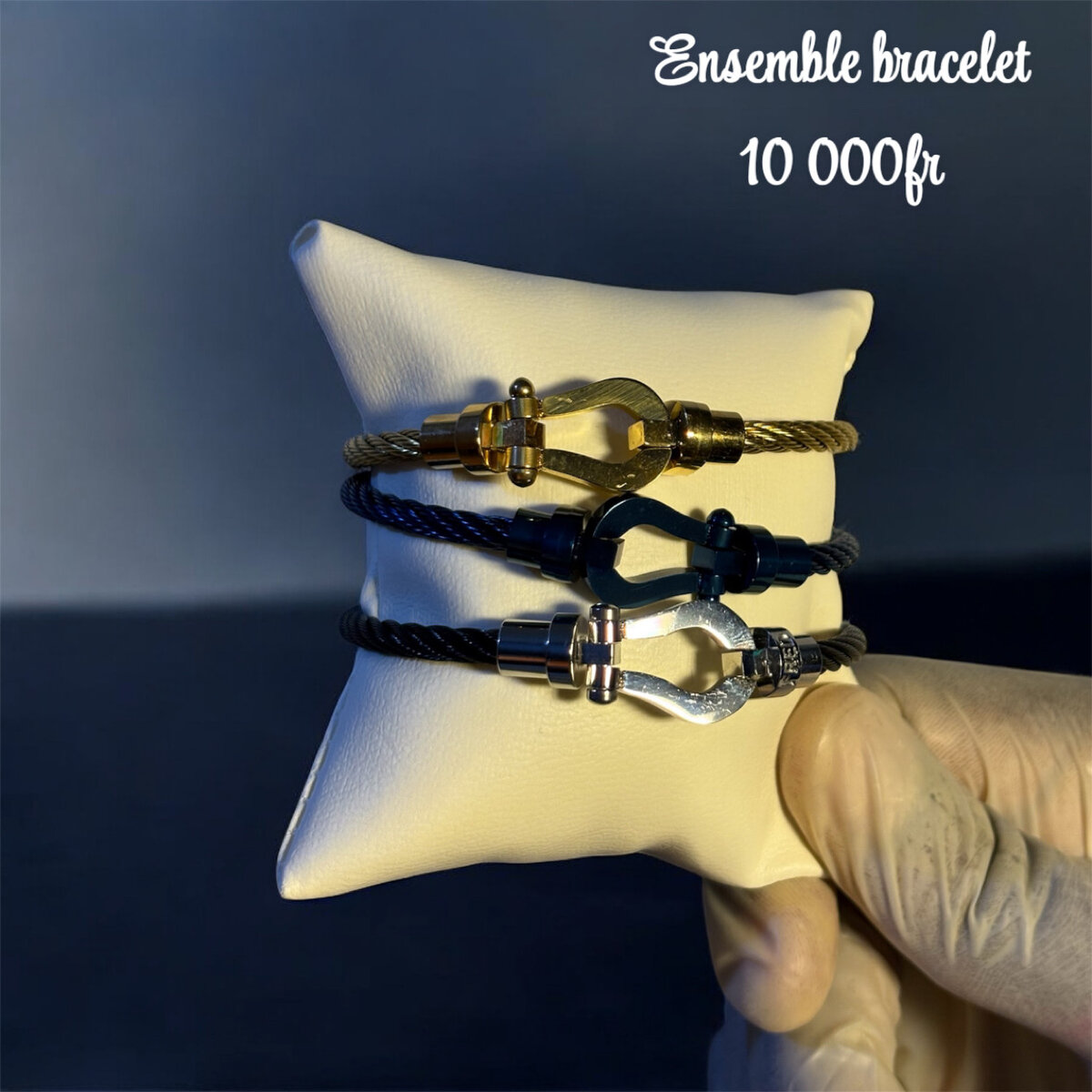 Bracelets tendance ensemble