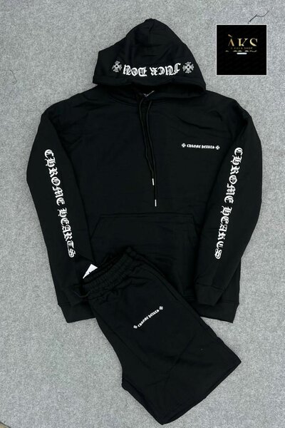 Ensemble Survêtement Noir Unisexe