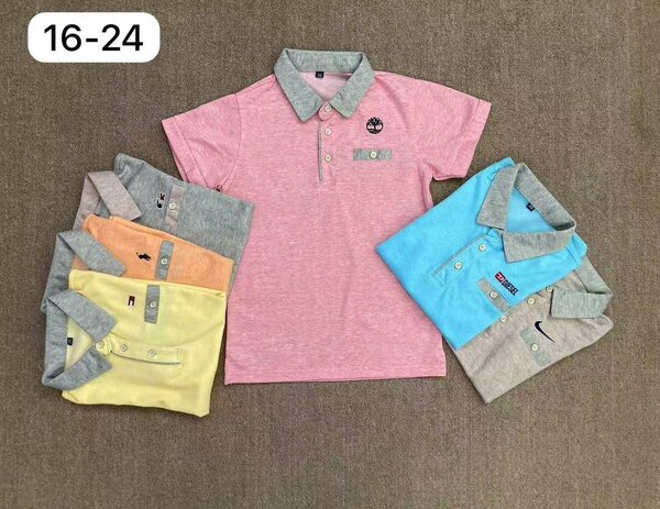 Lot de polos pour enfants