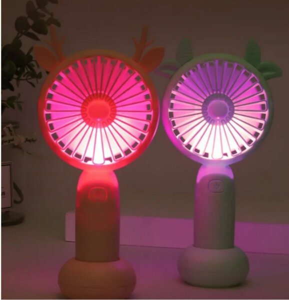 Mini Ventilateur Portable Enfant LED