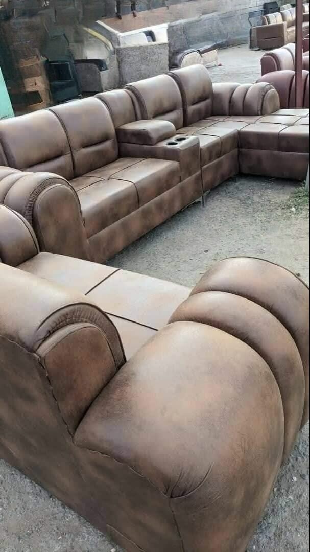 Big Saiso leather sofa sets
