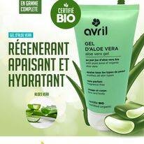 Avril gel d'aloè vera