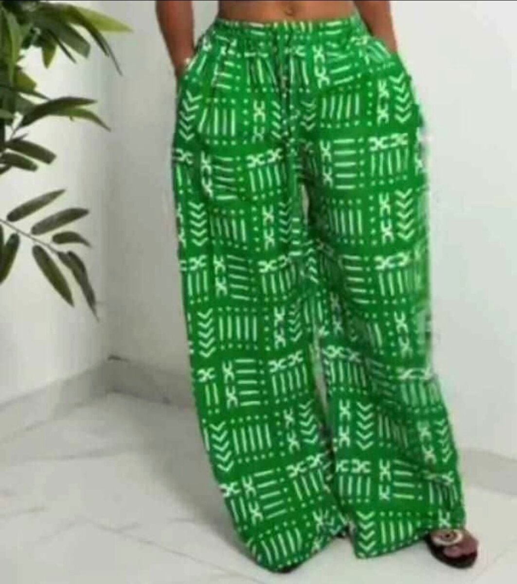 Pentalon gros bas chic