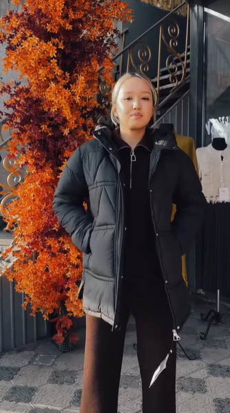 куртка черная