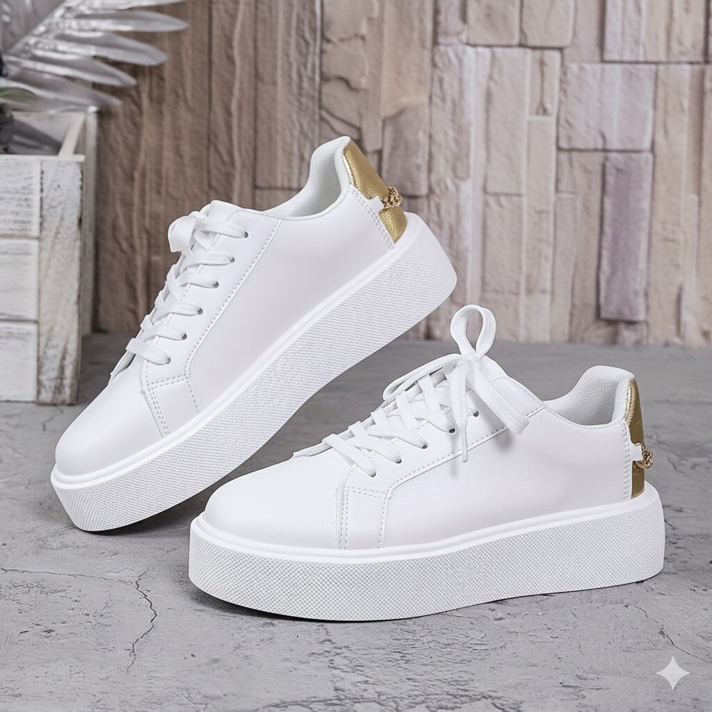 Baskets à plateforme élégantes