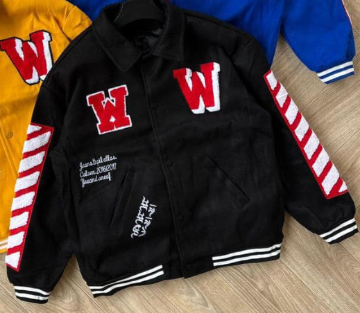 Baseball jacket black