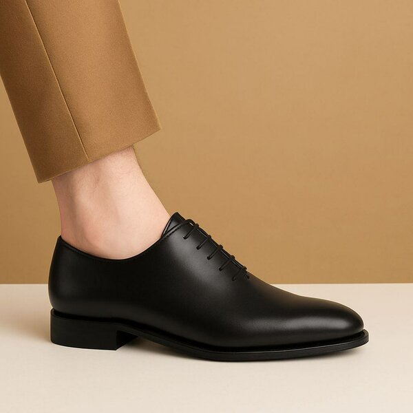 Chaussures habillées en cuir noir